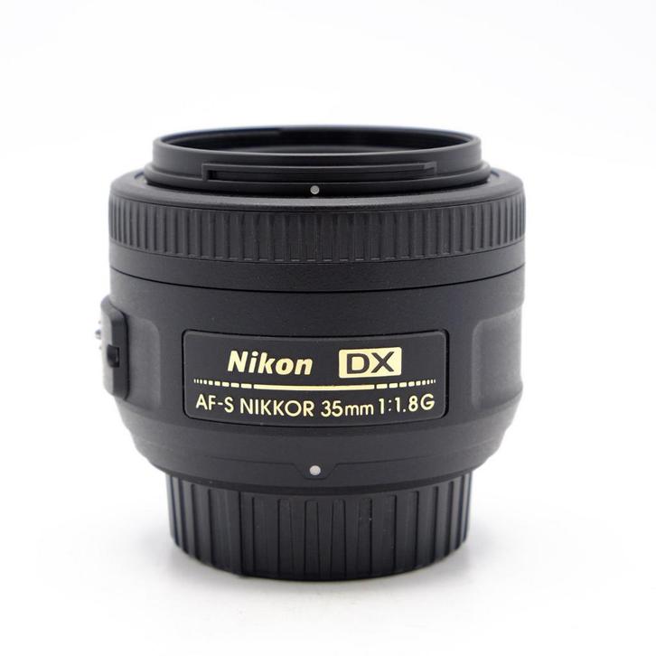 Nikon 35mm F1.8G DX AF-S Nikkor Objectief (Occasion), Audio, Tv en Foto, Fotografie | Lenzen en Objectieven, Groothoeklens, Zo goed als nieuw