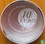 Frankrijk 10 euro 2014 (PROOF) Football World Cup in Bra..., Postzegels en Munten, Verzenden, Losse munt, Goud