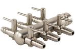 9mm luchtverdeler met kraan - 18mm inlaat - 6 uitgangen, Verzenden, Nieuw