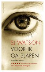 Voor ik ga slapen 9789026362941 SJ Watson, Boeken, Verzenden, Gelezen, SJ Watson