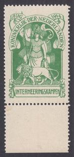 Nederland 1916 - Interneringszegels, met Mast plaatfout PM3, Gestempeld