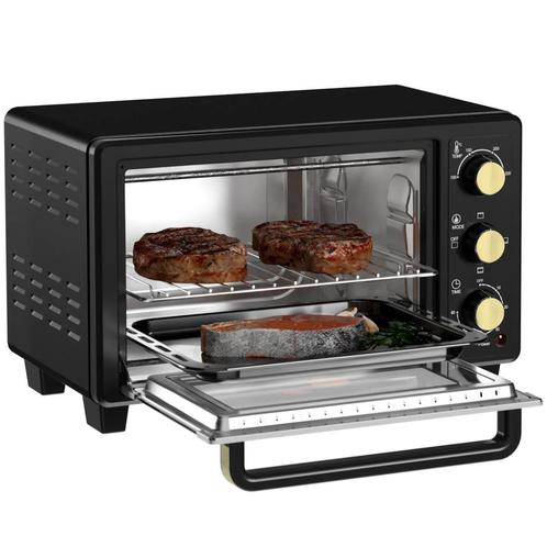 TRUUSK Minibackofen 16 L 1400W Mini Oven 100-230 60 Min. Ti, Huis en Inrichting, Keuken | Keukenbenodigdheden, Nieuw, Verzenden