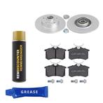 Voordeelset Remschijven + Remblokken RENAULT CLIO 1.6 RS ach, Verzenden, Nieuw