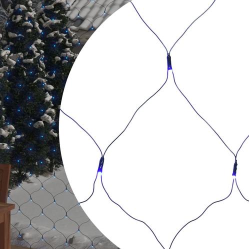 vidaXL Kerstnetverlichting 544 LEDs binnen en buiten 4x4 m, Tuin en Terras, Buitenverlichting, Nieuw, Verzenden