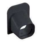 Airco wand-plafond eindstuk - ZWART (SP-77-K), Doe-het-zelf en Verbouw, Verzenden, Nieuw