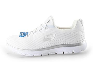 Skechers Instappers in maat 39 Wit | 10% extra korting beschikbaar voor biedingen