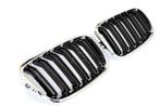 Nieren grill set | BMW X5 E70 en X6 E71 | Dubbele spijlen ne, Verzenden, Nieuw, BMW