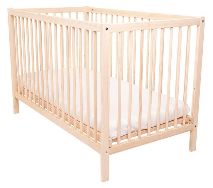 Kukka 60 x 120 cm Houten Ledikant, Kinderen en Baby's, Kinderkamer | Complete kinderkamers, Nieuw, Verzenden