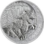 Liberia. 5 Dollars 2026 - Megafauna - Cave Lion Ag999.9 1 oz