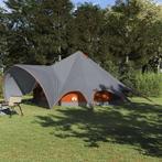 vidaXL Teepee Tent met dak Grijs en Oranje 600 x 600 x 347, Verzenden, Nieuw