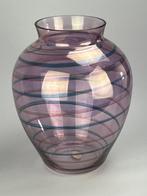 Vaas - Geblazen glas - Viool met spiralen., Antiek en Kunst, Antiek | Glas en Kristal