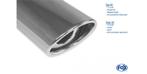 FOX Mazda 3 BL - einddemper benzine - 115x85 type 33, Verzenden, Nieuw