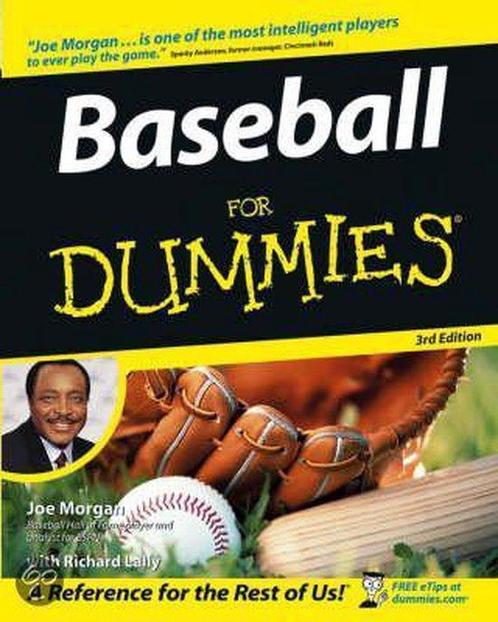 Baseball For Dummies 9780764575372 Joe Morgan, Boeken, Overige Boeken, Gelezen, Verzenden