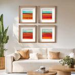 Noelia Correa Art - 4 Paintings Mireo, Antiek en Kunst