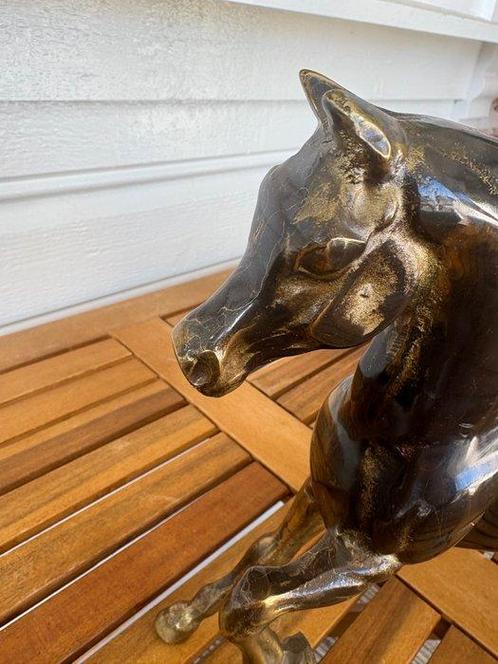 Beeldje - Bronze Figurine of a Horse - Brons, Metaal, Antiek en Kunst, Curiosa en Brocante