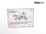 Instructie Boek Honda VF 500 F (VF500F) (English), Motoren, Verzenden, Gebruikt