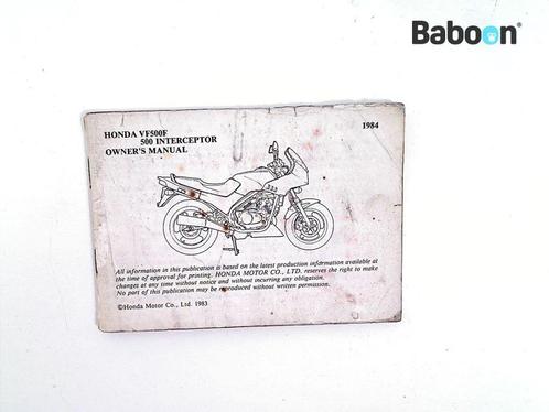 Instructie Boek Honda VF 500 F (VF500F) (English), Motoren, Onderdelen | Honda, Gebruikt, Verzenden