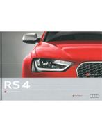 2012 AUDI RS4 AVANT HARDCOVER BROCHURE DUITS, Nieuw, Audi, Author