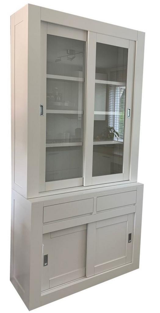 Buffetkast wit design XL soft close 120 x 240cm, Huis en Inrichting, Kasten | Buffetkasten, Ophalen of Verzenden