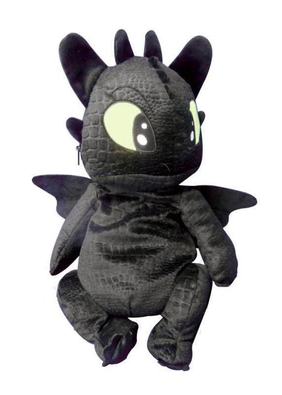 How to Train Your Dragon 3 Plush Backpack Toothless (Bags), Sieraden, Tassen en Uiterlijk, Tassen | Rugtassen, Zo goed als nieuw