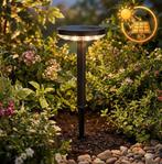 Solar grondspot | 1 Watt | Met spies | 3000K - Warm wit, Kunststof, Nieuw, Ophalen of Verzenden, Spots