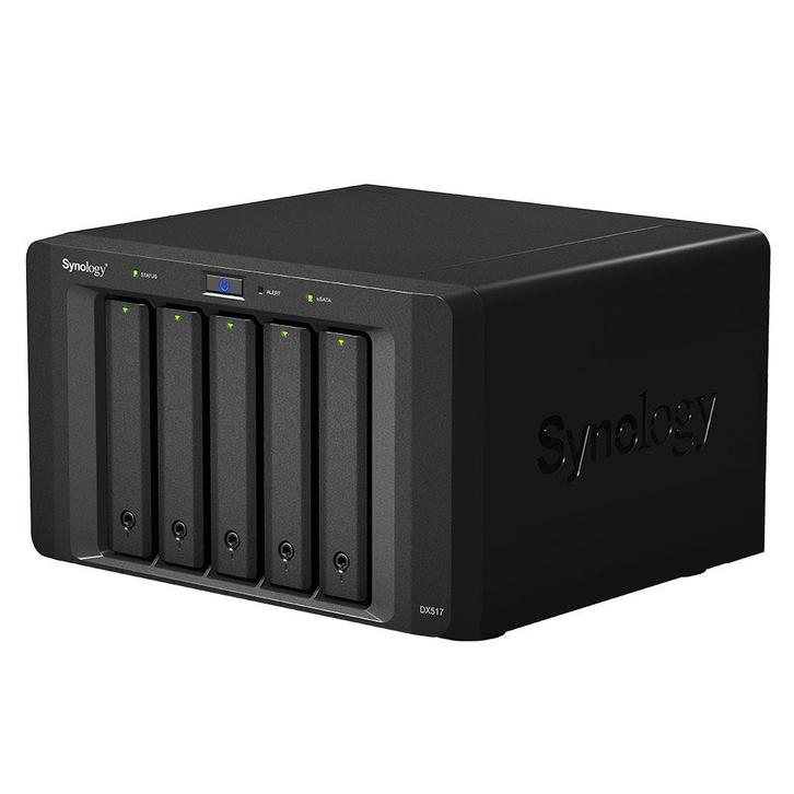 Synology DiskStation DX517 5-Bay SATA NAS Expansion Unit, Computers en Software, NAS, Zo goed als nieuw, Ophalen of Verzenden