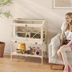 Hamsterkooi, 2 Niveaus, Kleine Dierenkooi Met Opbergvak, Acc, Verzenden, Nieuw