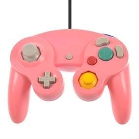 Gamecube Controller Roze (Third Party) (Nieuw), Spelcomputers en Games, Spelcomputers | Nintendo Consoles | Accessoires, Nieuw