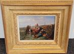 Mari ten Kate (1831-1910) - Met moeders in de duinen, Antiek en Kunst, Kunst | Schilderijen | Klassiek