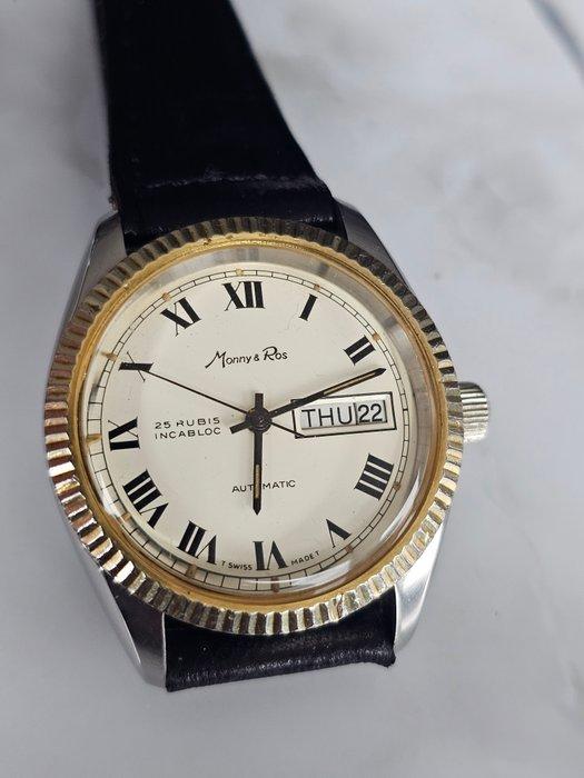 Monny & Ros - Zonder minimumprijs - Heren - 1970-1979, Sieraden, Tassen en Uiterlijk, Horloges | Heren