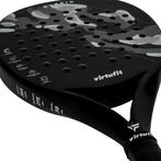 VirtuFit Hybrid Padel Set - Zwart - Grijs, Sport en Fitness, Padel, Verzenden, Nieuw