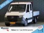 Zakelijke Lease |  Mercedes-Benz Sprinter 315 CDI Dubbele Ca, Auto's, Stof, Gebruikt, Euro 6, Wit