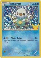Oshawott 21/25 Promo holo 25TH ANNIVERSARY MC DONALDS, Ophalen of Verzenden, Nieuw, Losse kaart, Foil