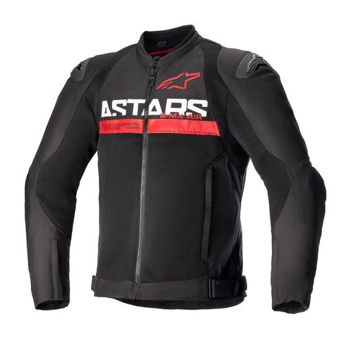 Alpinestars SMX Air Jas Zwart Fel Rood, Motoren, Kleding | Motorkleding, Heren, Nieuw met kaartje, Jas | textiel, Verzenden