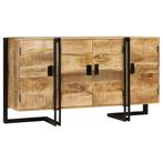 vidaXL Dressoir 150x40x80 cm massief mangohout, 100 tot 150 cm, Verzenden, Nieuw, 25 tot 50 cm