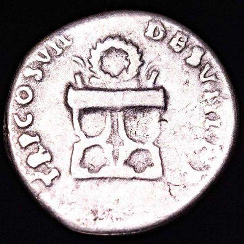 Romeinse Rijk. Domitian. Denarius Rome mint. 80-81 A.D. TR P, Postzegels en Munten, Munten | Europa | Niet-Euromunten