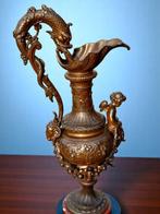 Urn - Franse amfoorkan - H63cm / 7,65Kg - samengesteld, Antiek en Kunst