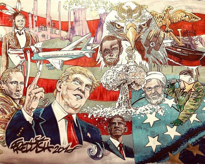 Freddish (1971) - Cest comme ça ?, Antiek en Kunst, Kunst | Schilderijen | Modern