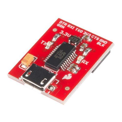 SparkFun Beefy 3 - FTDI Basic Breakout, Hobby en Vrije tijd, Elektronica-componenten, Verzenden