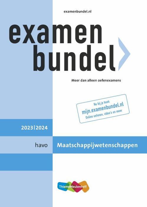 Examenbundel havo Maatschappijwetenschappen 20 9789006648300, Boeken, Studieboeken en Cursussen, Zo goed als nieuw, Verzenden