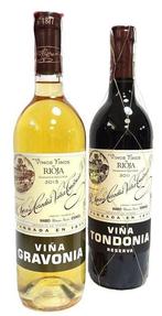 2015 R. López de Heredia: Viña Gravonia, white wine & 2011, Verzamelen, Wijnen, Nieuw