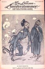 Duitse terugtrekken tijdens Eerste Wereldoorlog op spotprent, Verzenden