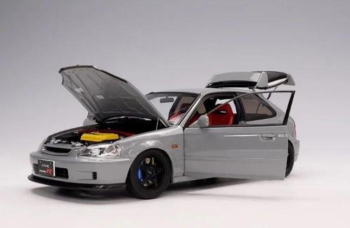 Motorhelix 1:18 - Modelauto - Honda Civic EK9 Type-R -, Hobby en Vrije tijd, Modelauto's | 1:5 tot 1:12