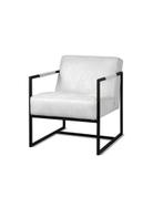 Fauteuil Star - fauteuils - Wit, Nieuw, Leer, Wit