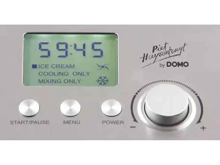 Domo DO9201I - Compressie-ijsmachine - 2 l - Roestvrijstaal, Zakelijke goederen, Horeca | Keukenapparatuur, Verzenden