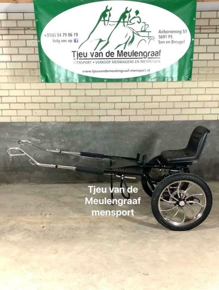 Tweewielers en  sulky (mini) shetlander tot paarden maat, Dieren en Toebehoren, Rijtuigen en Koetsen, Overige typen, Nieuw, Paard of Pony