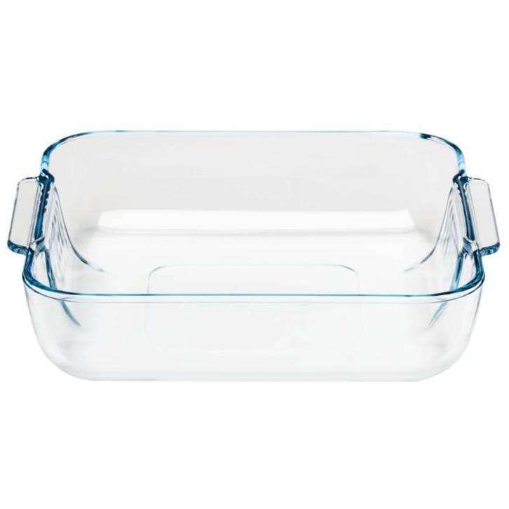 Vierkant glazen ovenschaal, 210x210mm, Zakelijke goederen, Horeca | Overige, Verzenden