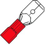 Geïsoleerde Nylon Platte Connector 6.3x0.8mm SuperPidg -, Verzenden, Nieuw, Overige typen