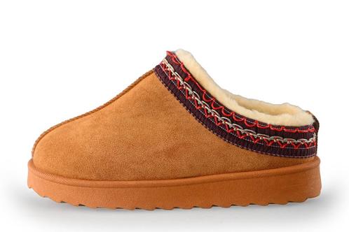 Nelson Pantoffels in maat 37 Bruin | 10% extra korting, Kleding | Dames, Schoenen, Bruin, Zo goed als nieuw, Pantoffels of Sloffen