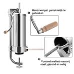 3,6 L Vleesmolen roestvrij stalen verticale worstenvuller Th